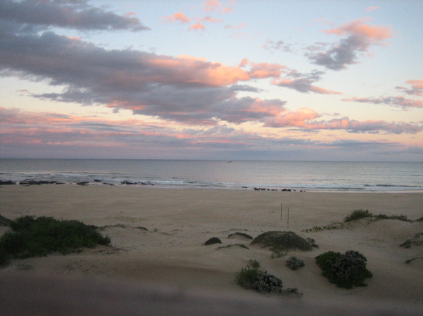 Aussicht Jeffreys Bay