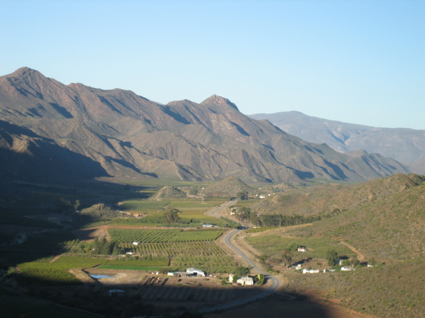 Aufstieg Richtung Simonskloof