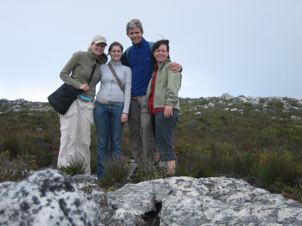 Gruppenbild auf dem Tablemountain