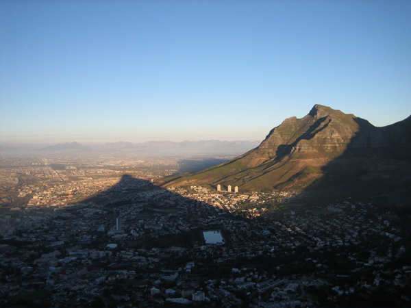Devil's Peak im Abendlicht