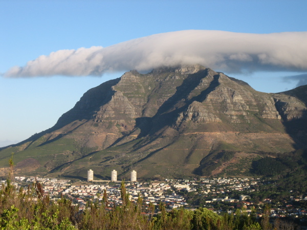 Wolken &uuml;ber Devil's Peak
