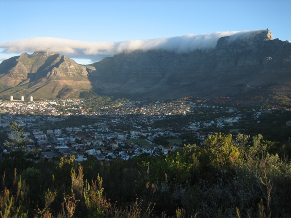 Wolken &uuml;ber DP und Tablemountain