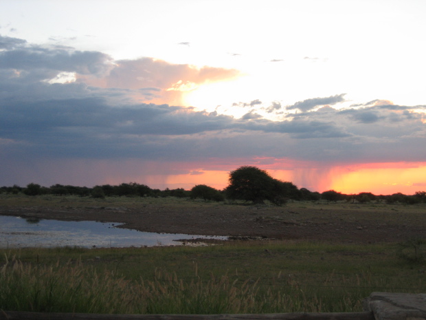 Abendstimmung Namutoni