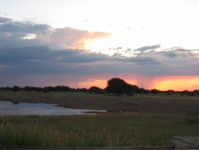 Abendstimmung Namutoni
