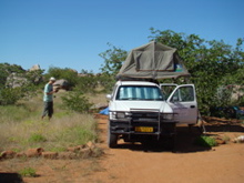 Camp vor dem Grootberg