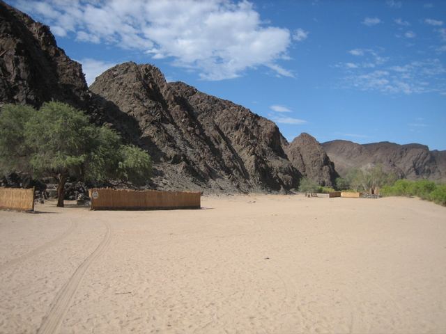 Camp im Ugab River