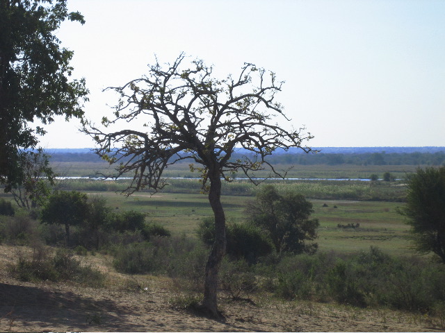 Blick nach Angola