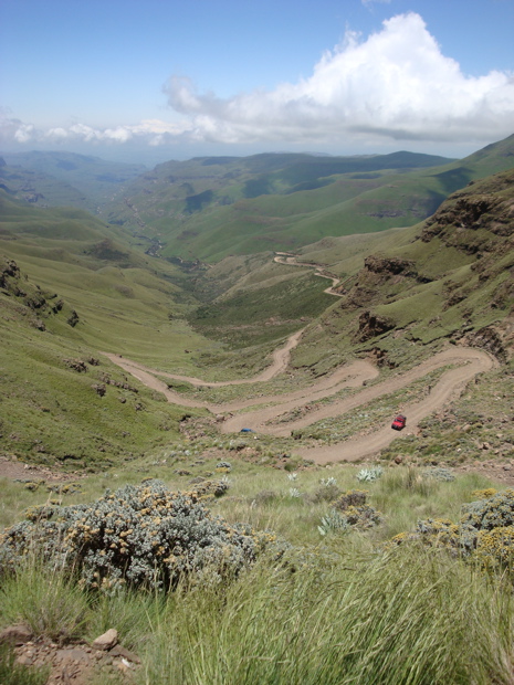 Sani Pass Strasse