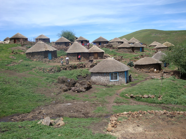 Basotho Dorf