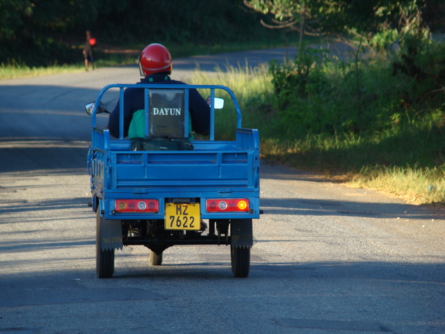 On the road